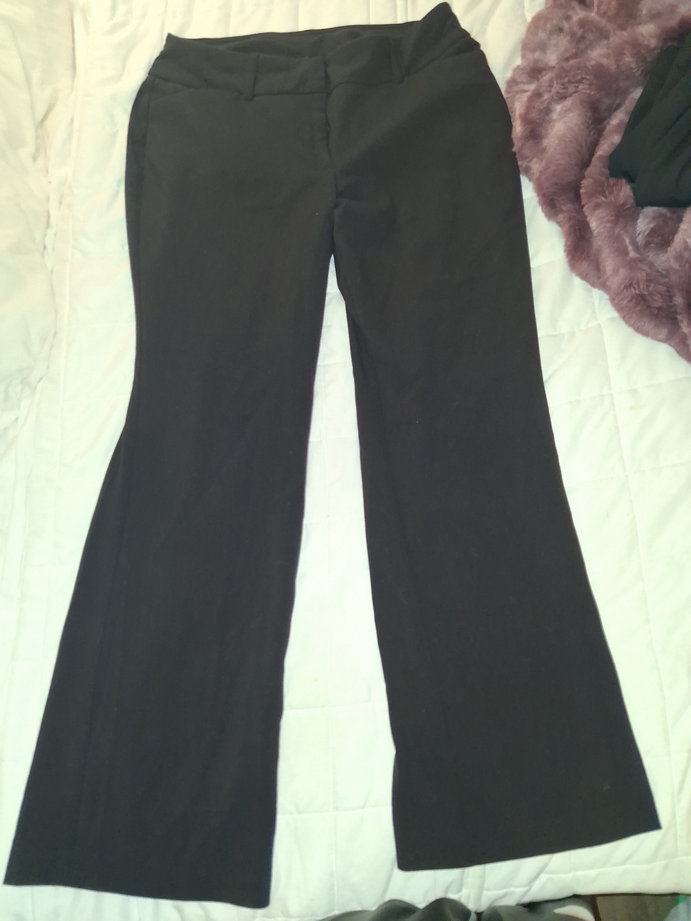 Time and Tru Black Boot Cut Dress Pants
